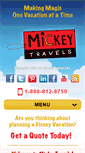 Mobile Screenshot of mickeytravels.com